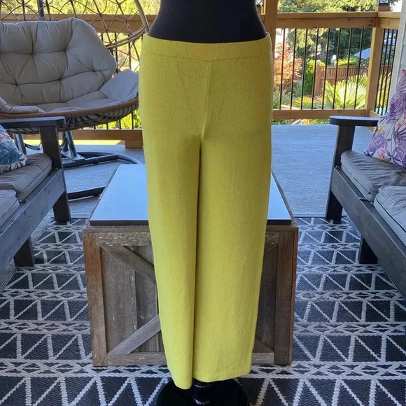 * Vintage* St.John Collection | Santana Wool Blend Knit Pants - Picture 1 of 10